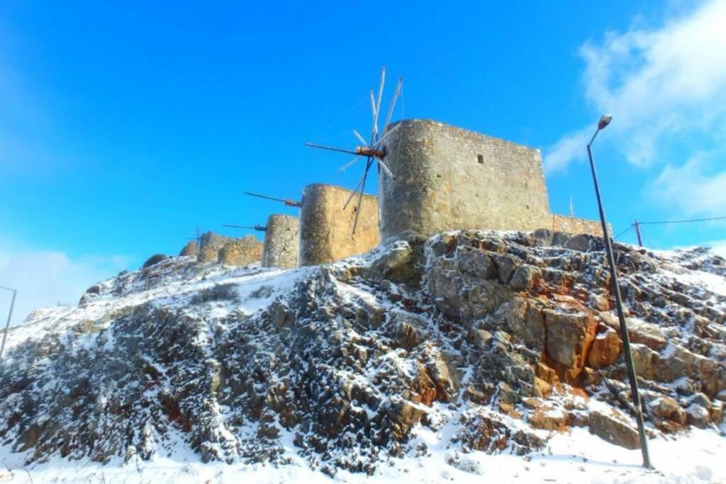 Traditional Cretan Stone House In The Center Of Crete Litos Екстер'єр фото