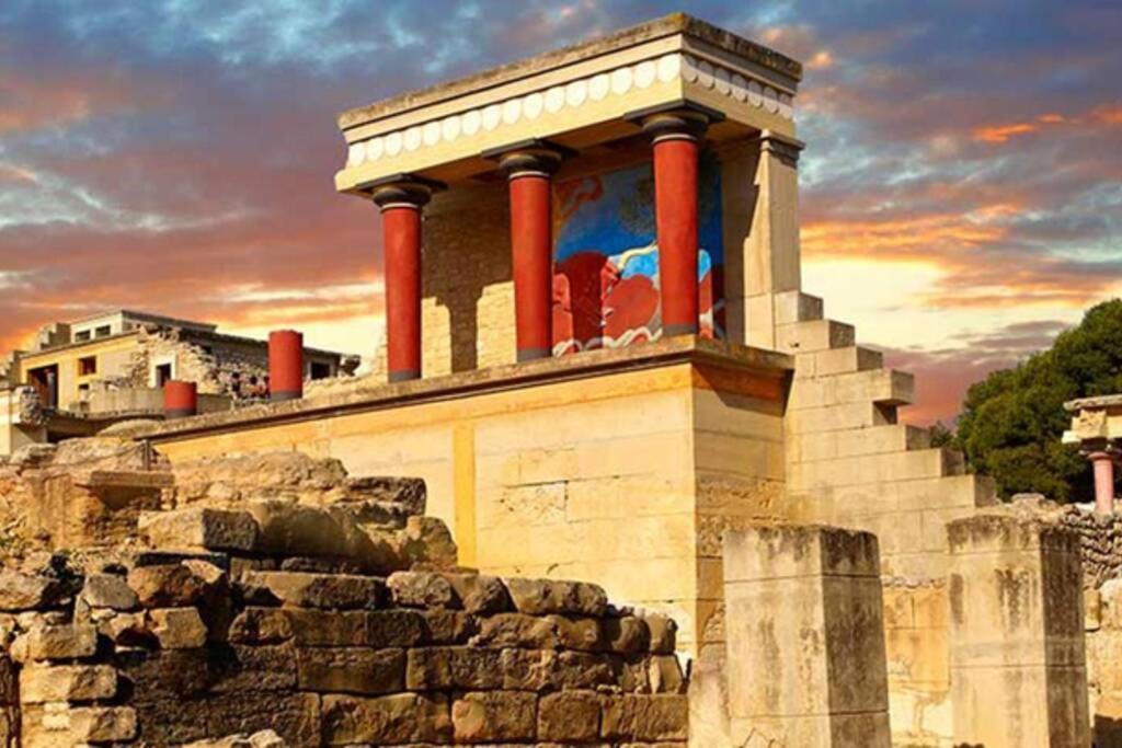 Traditional Cretan Stone House In The Center Of Crete Litos Екстер'єр фото